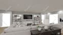 convert 2d to 3d floor plan, interior design rendering using floorplanner