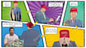 make a professional illustration or comic