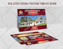 design professional real estate postcard or direct mail eddm