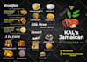 design static tv screen menu or digital menu for  restaurant