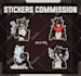make furry stickers for u