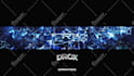 make a professional 3d banner or header for you