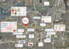 create real estate aerial maps with specific logo labels