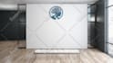 design virtual background for online meeting with your logo