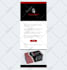 design getresponse, icontact, mailchimp, hubspot email template newsletter