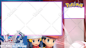 make professional quality pokemon overlay or stream overlays