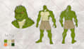 draw model sheet for any character