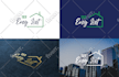 design a unique real estate logo and business branding kit