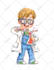 draw cute character illustration