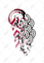 design a profesional trash polka tattoo