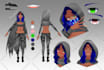 make design character sheet anime style