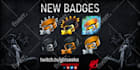 design twitch loyalty or cheer badges