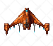draw top, side, front, military pixel art sprite