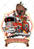 do rat fink hot rod cartoon style for tshirt design