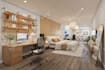do modern 3d interior design and rendering for bedroom, dressing room, workplace