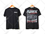 draw car vector illustration for t shirt design