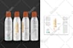 create luxury cosmetic product packaging label