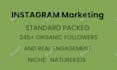 promote, manage and grow your instagram page organically