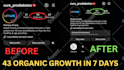 do super fast organic instagram growth