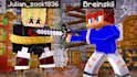 make minecraft thumbnail in 2d or 3d with exelence