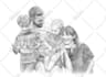 do pencil sketch, pencil portrait, or any pencil drawing