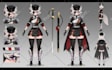 design your character, vtuber, reference sheet, turnaround