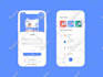 do mobile app ui ux design mockup in figma or make mobile app design prototype