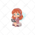 draw a custom cute kawaii chibi angel characters