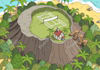 draw a background for your cartoon