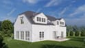 design building exterior facade 3d modeling, rendering