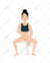 draw exercise illustrations, workout, yoga, medical, and manual illustrations