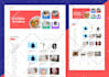 design figma app UI design for ios or android app