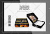 do mailer box, subscription box, kraft box with mockup