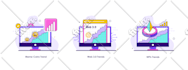 design amazing vector icons for your website