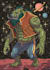 create vintage comic, horror and sci fi art