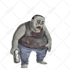 draw  zombie  illustration from your reference