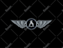 do military tactical adventure badge logo design