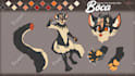 draw your furry ref sheet, fursona reference sheet or oc
