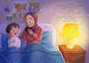 draw whimsical children story book illustration and cover