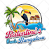 design vintage retro beach surf or outdoor adventure logo