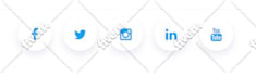 custom social media icons
