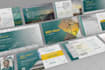 design modern investor pitch deck and powerpoint presentation