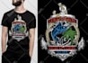 hand draw a tshirt design for you ready for print