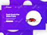 be your front end web developer using HTML, CSS, javascript, react