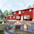 do backyard landscape design, pool and garden patio