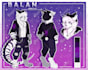 draw ref sheet of fursona, anime or vtuber nsfw o sfw