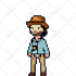 create a custom pixel art profile picture