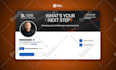 design premium and professional linkedin banner