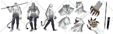 high quality character design only from 110 USD