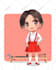 draw you as a cute anime chibi character
